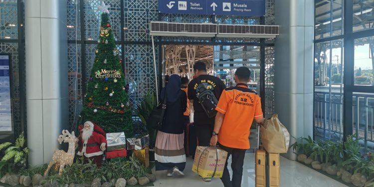 KAI Daop 5 Purwokerto Berangkatkan 322.780 Penumpang Pada Natal dan Tahun Baru 2026