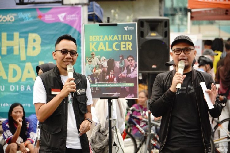 Sambut Ramadan, Dompet Dhuafa Jateng Gaungkan “Berzakat Itu Kalcer” di CFD Semarang
