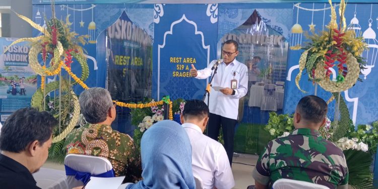 BPJS Kesehatan Buka Posko Mudik di Rest Area Masaran Sragen