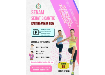 Pekan Depan, Senam Kartini Zaman Now di Colomadu Angkat Gaya Hidup Sehat dan Ekspresi Perempuan