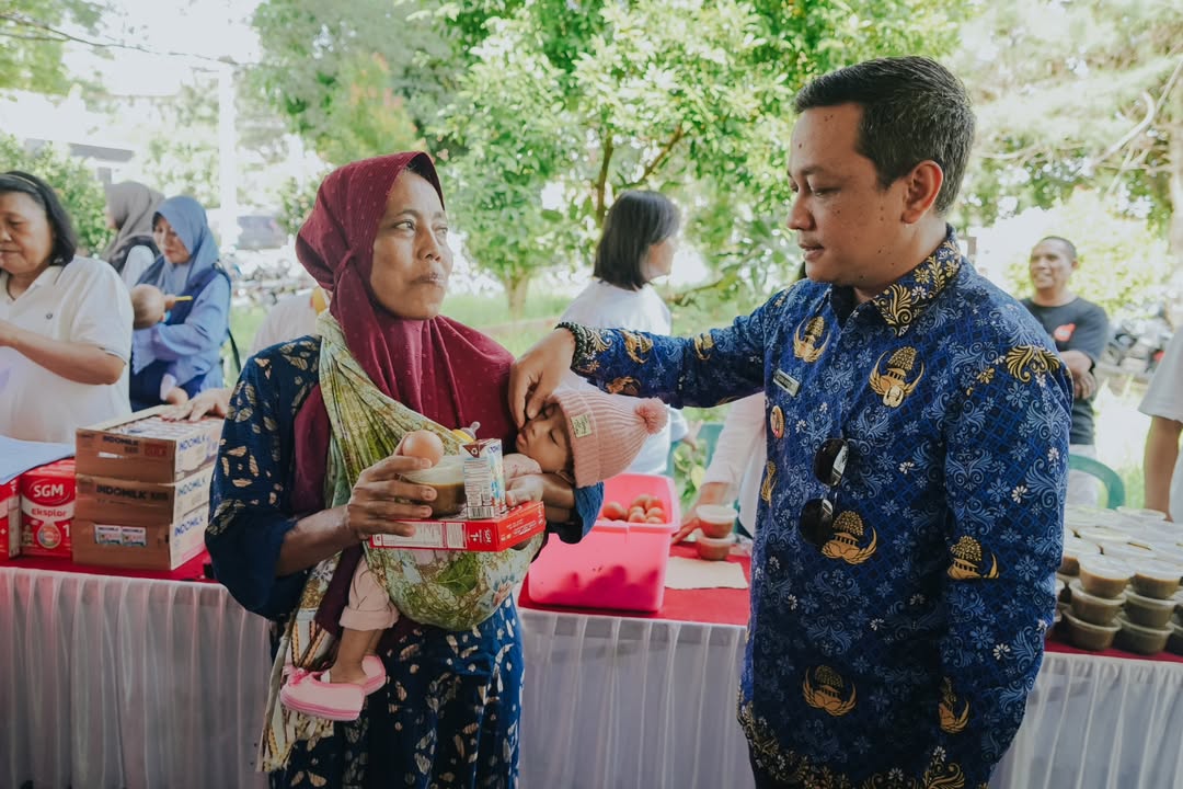 Gotong Royong Lintas Iman Perkuat Penanganan Stunting di Krapyak Pekalongan