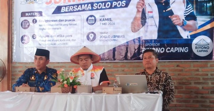 Gandeng Radio Solopos, Anggota DPR Riyono Caping Fasilitasi Pelatihan Wartawan Magetan