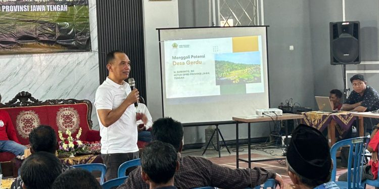 Sumanto Ajak Warga Desa Gerdu Manfaatkan Potensi Pertanian dan Pariwisata