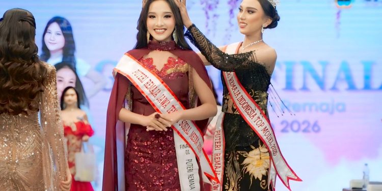 Siswi Asal Solo Emmanuella Raih Gelar Putri Remaja Jawa Tengah 2026