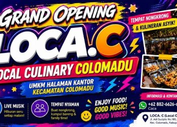 Tampil Beda, Kulineran Malam di Kantor Kecamatan Colomadu Kini Digawangi Anak Muda