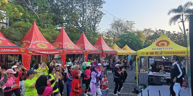 Hotel Sahid Jaya Kembali Gelar Sunday Market, dari Lomba Mewarnai hingga Senam Zumba