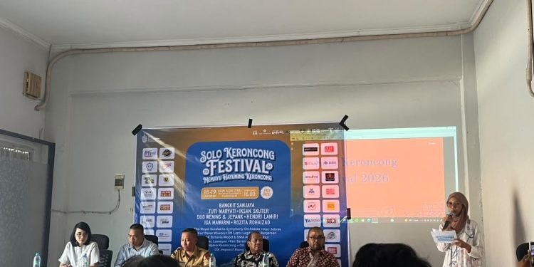 Solo Keroncong Festival 2026 Usung Tema Keroncong Pusaka Nusantara