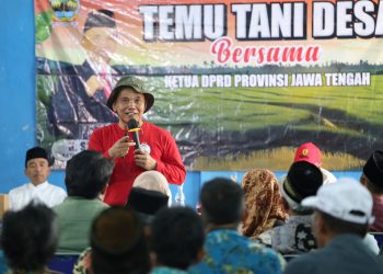 Regenerasi Petani Mandek, Ketua DPRD Jateng Soroti Minimnya Minat Anak Muda Bertani