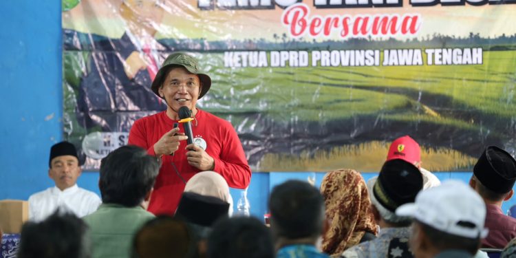 Regenerasi Petani Mandek, Ketua DPRD Jateng Soroti Minimnya Minat Anak Muda Bertani