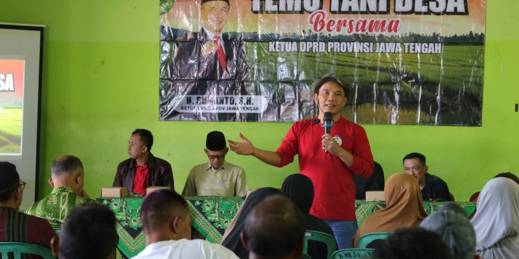 Penting Jaga Lahan Pertanian, Sumanto Soroti Minimnya Regenerasi Petani