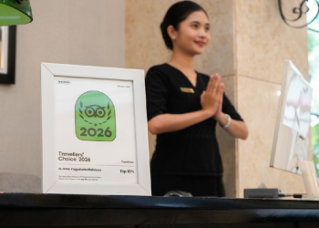 éL Hotel Yogyakarta–Malioboro Kembali Raih Tripadvisor Travelers’ Choice Award 2026