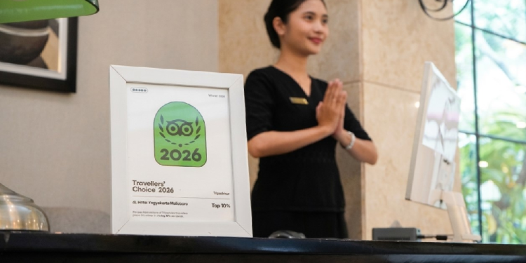 éL Hotel Yogyakarta–Malioboro Kembali Raih Tripadvisor Travelers’ Choice Award 2026