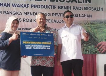 Dorong Kota Wakaf : MES Pekalongan Himpun Rp74 Juta Dana Wakaf untuk Pertanian