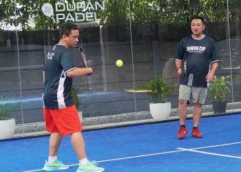 Ikut Bertanding di Dandim Cup, Aaf Dorong Padel Pekalongan Punya Jenjang Pembinaan