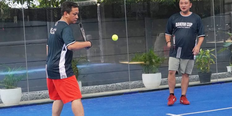 Ikut Bertanding di Dandim Cup, Aaf Dorong Padel Pekalongan Punya Jenjang Pembinaan