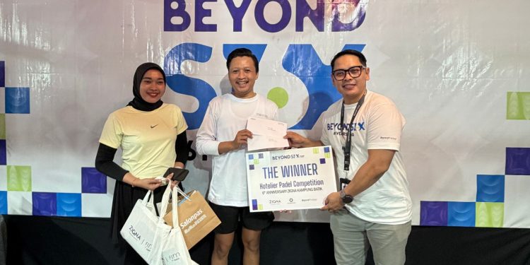 Rayakan 6 Tahun Perjalanan, Hotel Zigna Kampung Batik Gelar Hotelier dan Media Influencer Padel Competition