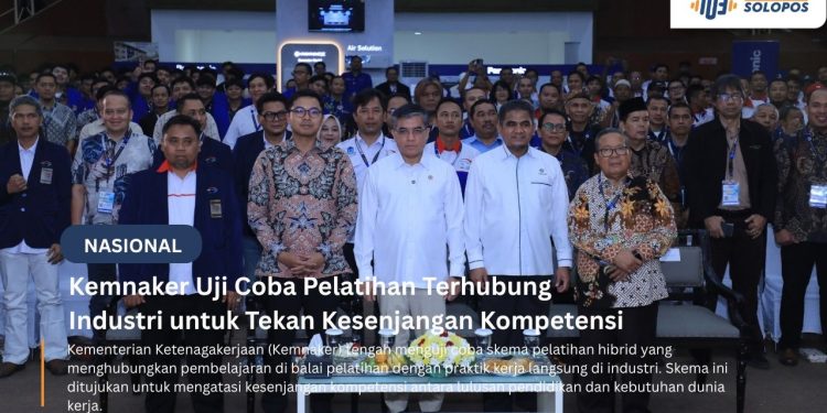 Kemnaker Uji Coba Pelatihan Terhubung Industri untuk Tekan Kesenjangan Kompetensi
