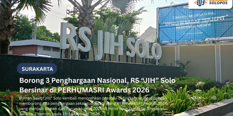Borong 3 Penghargaan Nasional, RS “JIH” Solo Bersinar di PERHUMASRI Awards 2026