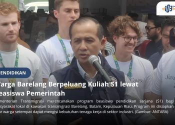 Beasiswa S1 Disiapkan untuk Warga Lokal Kawasan Transmigrasi Barelang