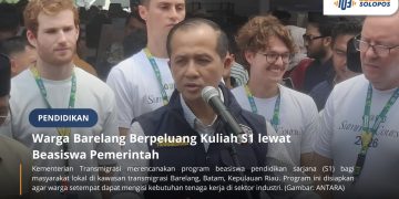 Beasiswa S1 Disiapkan untuk Warga Lokal Kawasan Transmigrasi Barelang