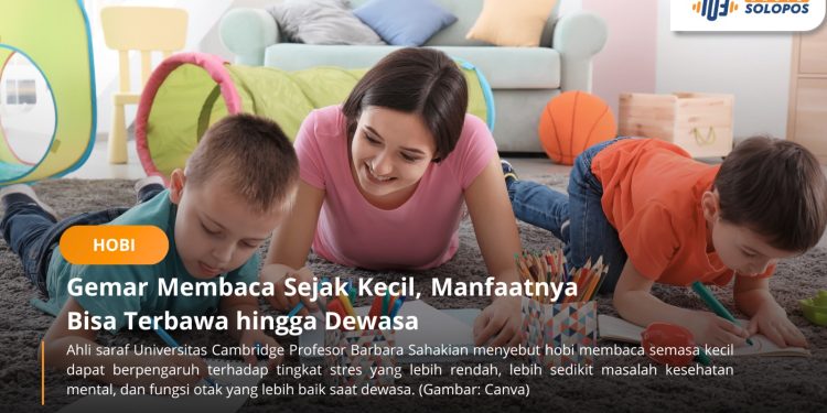 Gemar Membaca Sejak Kecil Dikaitkan dengan Fungsi Otak Lebih Baik