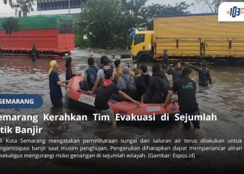 Semarang Keruk 38 Sungai dan Saluran untuk Antisipasi Banjir