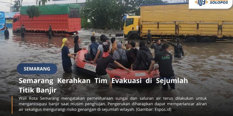 Semarang Keruk 38 Sungai dan Saluran untuk Antisipasi Banjir