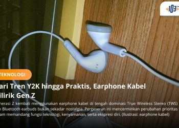 Earphone Kabel Kembali Tren di Kalangan Gen Z, Ini 5 Alasannya