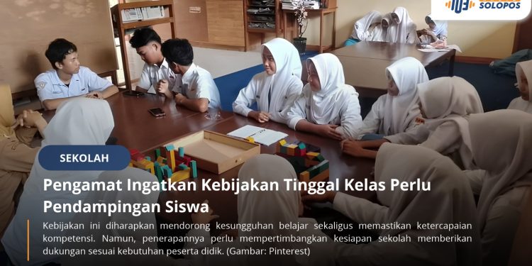 Mutu Pendidikan Tak Cukup Diukur dari Nilai dan Kenaikan Kelas