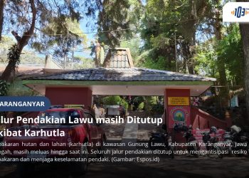 Karhutla Lawu Meluas, Jalur Pendakian Masih Ditutup