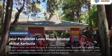 Karhutla Lawu Meluas, Jalur Pendakian Masih Ditutup