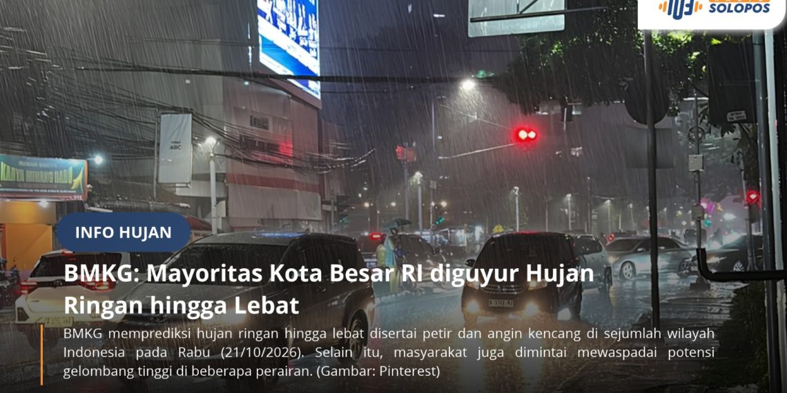 BMKG Peringatkan Hujan Lebat dan Gelombang Tinggi di Sejumlah Wilayah Indonesia