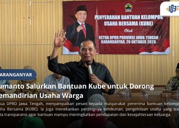 Salurkan Bantuan Modal Usaha ke Warga, Sumanto: Jangan untuk Kebutuhan Konsumtif