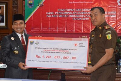 Hasil Bulan Dana PMI Batang Tembus Rp1,2 M