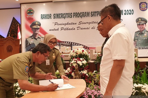 Tegakkan Perda, Satpol PP Gandeng Kodam & Polda