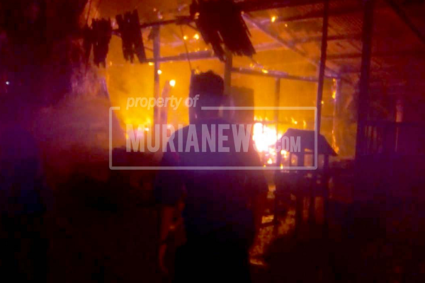 Kebakaran Ludeskan Toko Sembako di Grobogan