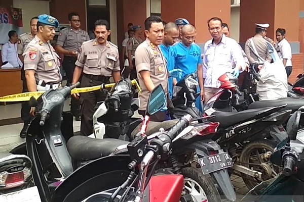 Maling di Kudus Curi 10 Motor demi Lunasi Utang di Warung Makan