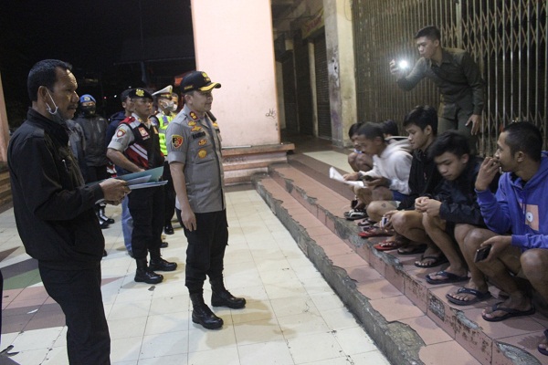 12 Ruang Publik Rawan Penularan Covid-19 Disatroni Kapolres Salatiga