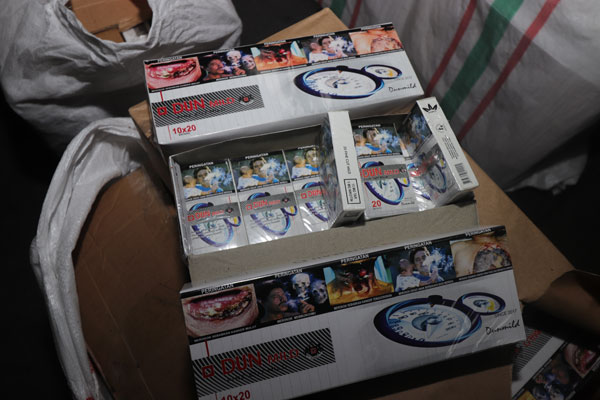 Rokok Ilegal Senilai Rp620 Juta Disita di Tol Srondol Semarang