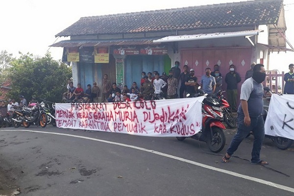 Jadi Lokasi Karantina Pemudik ODP Covid-19, Warga Colo dan Rusunawa Kudus Protes