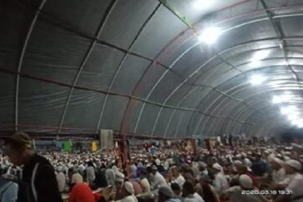 Warga Jateng Peserta Ijtimak Dunia di Gowa Rapid Test