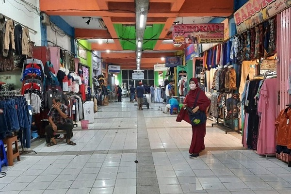 Pedagang Dituduh Langgar Protokol Kesehatan, Blok Pasar Kliwon Kudus Terancam Ditutup