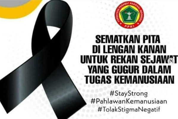 Perawat RSUP Kariadi Semarang Meninggal karena Corona, PPNI Ajak Tenaga Medis Kenakan Pita Hitam