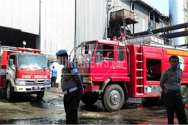 Kebakaran Landa Gudang Ampas PG Pakis, Ini Penyebabnya…