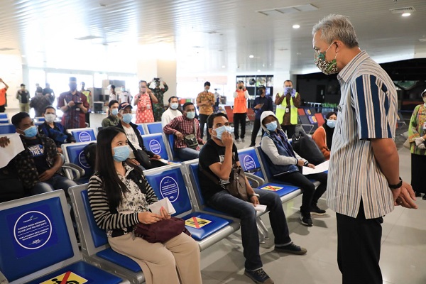 Hasil Rapid Test Pekerja Migran di Semarang, Satu Orang Dinyatakan Reaktif Covid-19