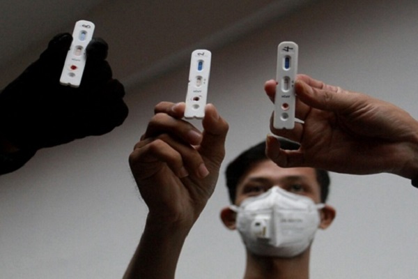 Hasil Rapid Test , 24 Orang di Pasar Tumenggungan Kebumen Reaktif Covid-19