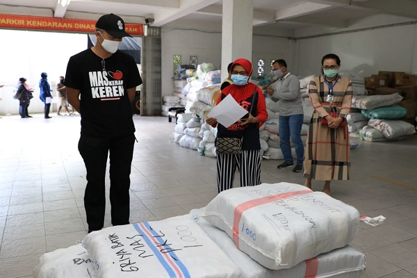 Jateng Kucurkan Rp10 M untuk Beli 3 Juta Masker Produk UMKM