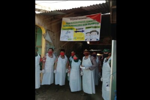 Transmisi Lokal Covid-19 Ancam Boyolali, Pengunaan Masker di Pasar Ditertibkan