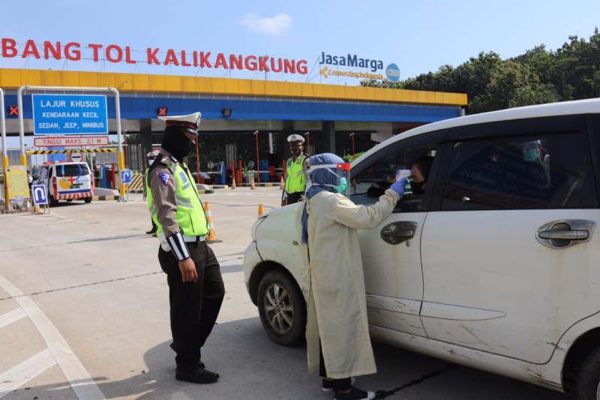 10.000 Polisi Jawa Tengah Sekat Pemudik di Perbatasan