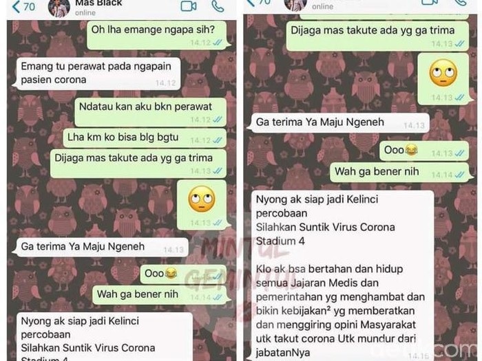 Mas Black yang Tantang Disuntik Virus Corona ke Polresta Banyumas, Bingung Dihubungi Banyak Orang